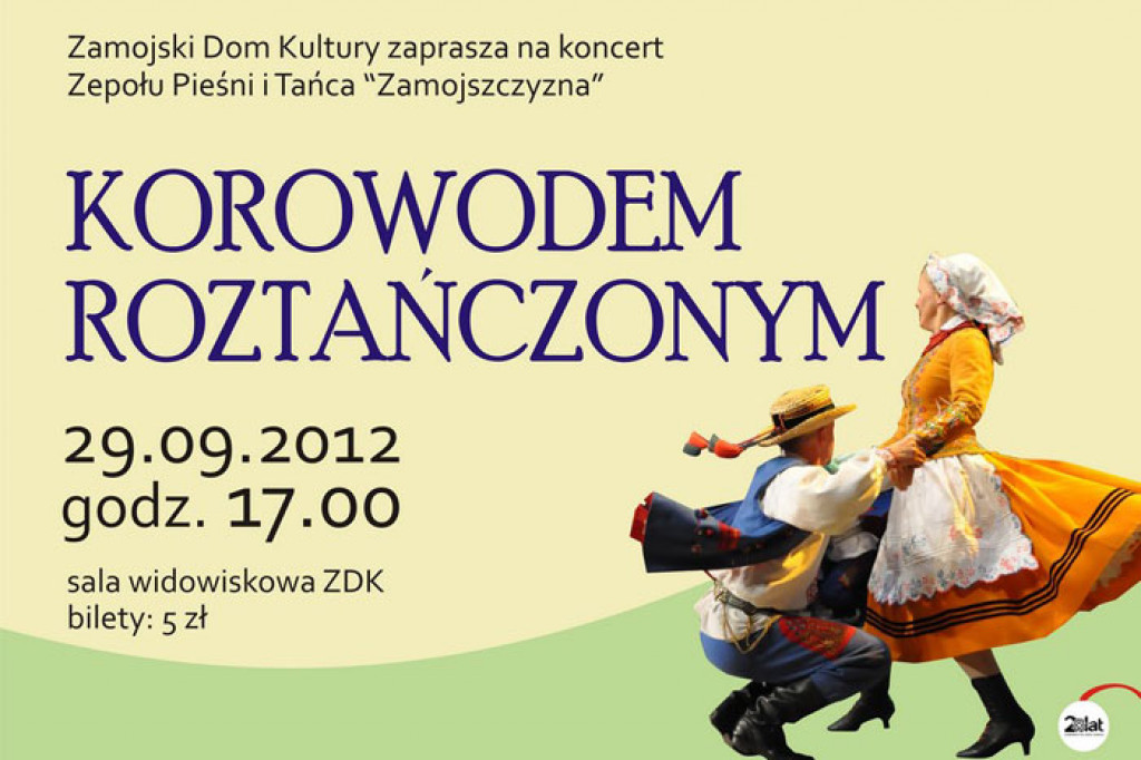 Korowodem roztańczonym - zaproszenie