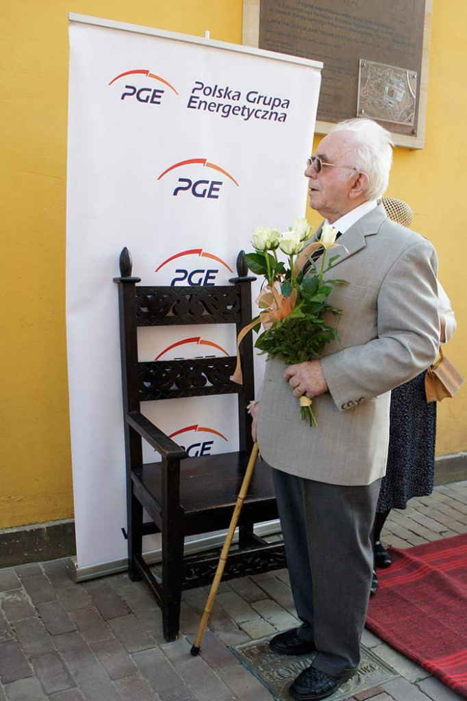 Prof. J. Kowalczyk w Alei Sław - zdjęcia