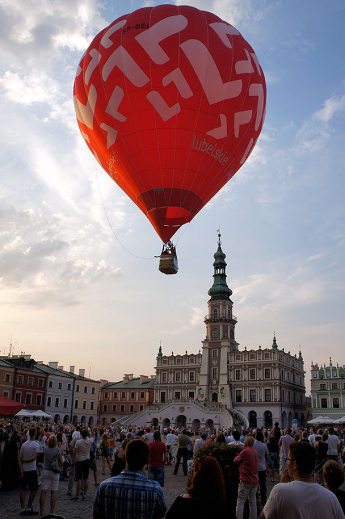 Balony nad Zamościem