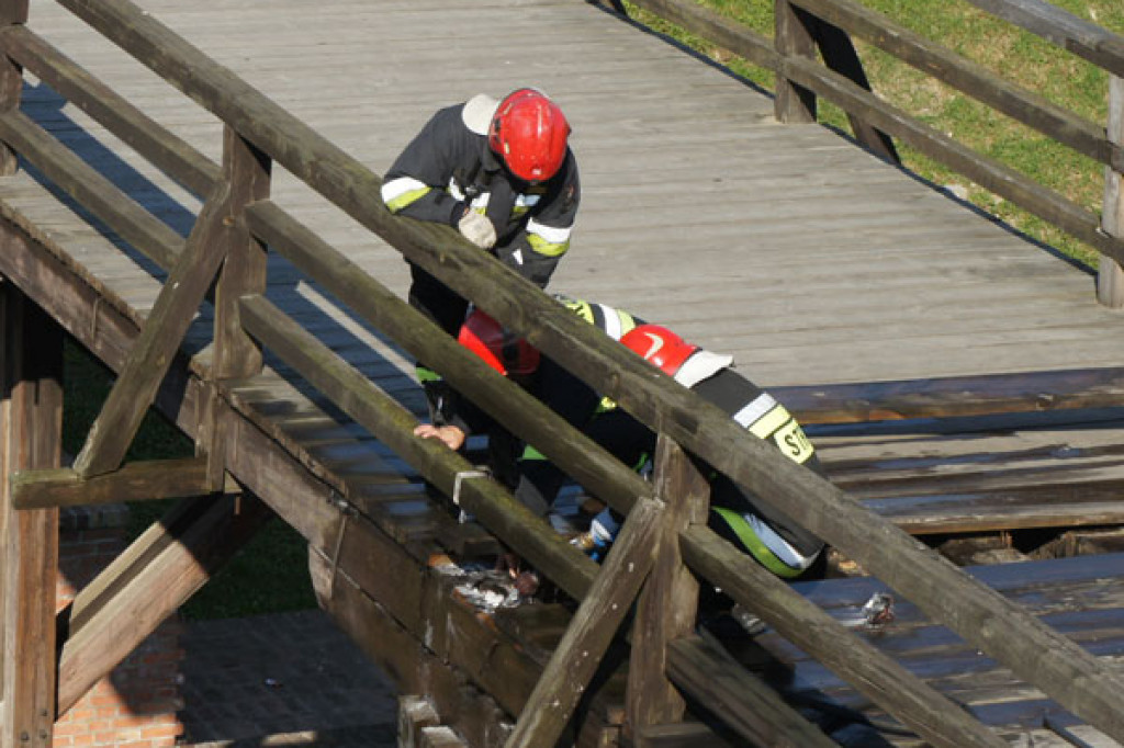 Akcja straży pożarnej