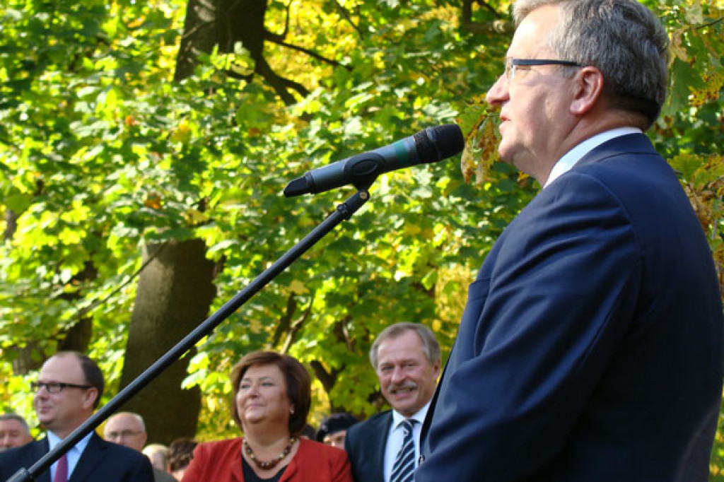 Prezydent Komorowski w Zamościu