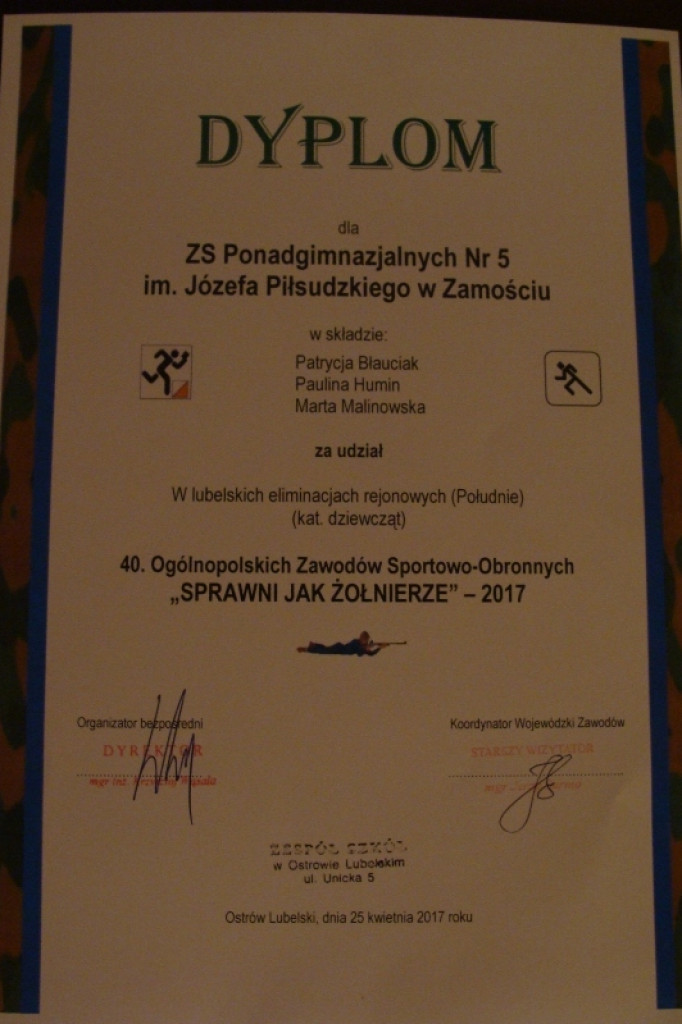 Sprawni jak żołnierze
