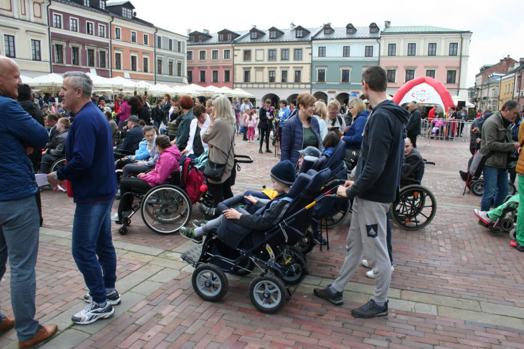 Zamość: I Bieg 'Krok za krokiem'