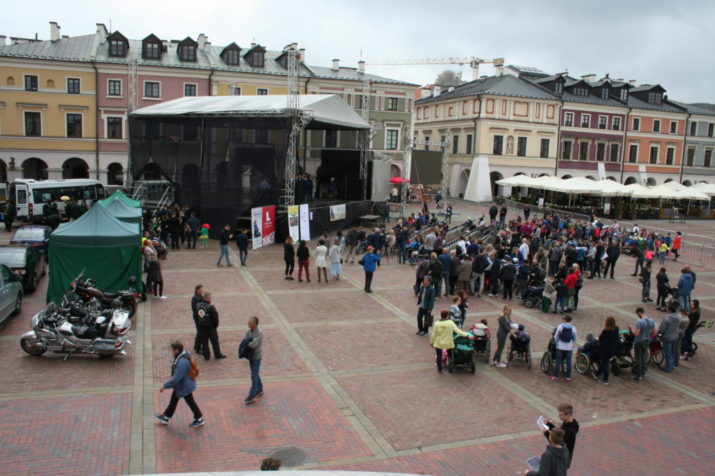 Zamość: I Bieg 'Krok za krokiem'