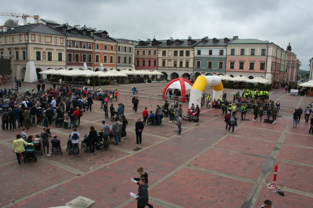 Zamość: I Bieg 'Krok za krokiem'