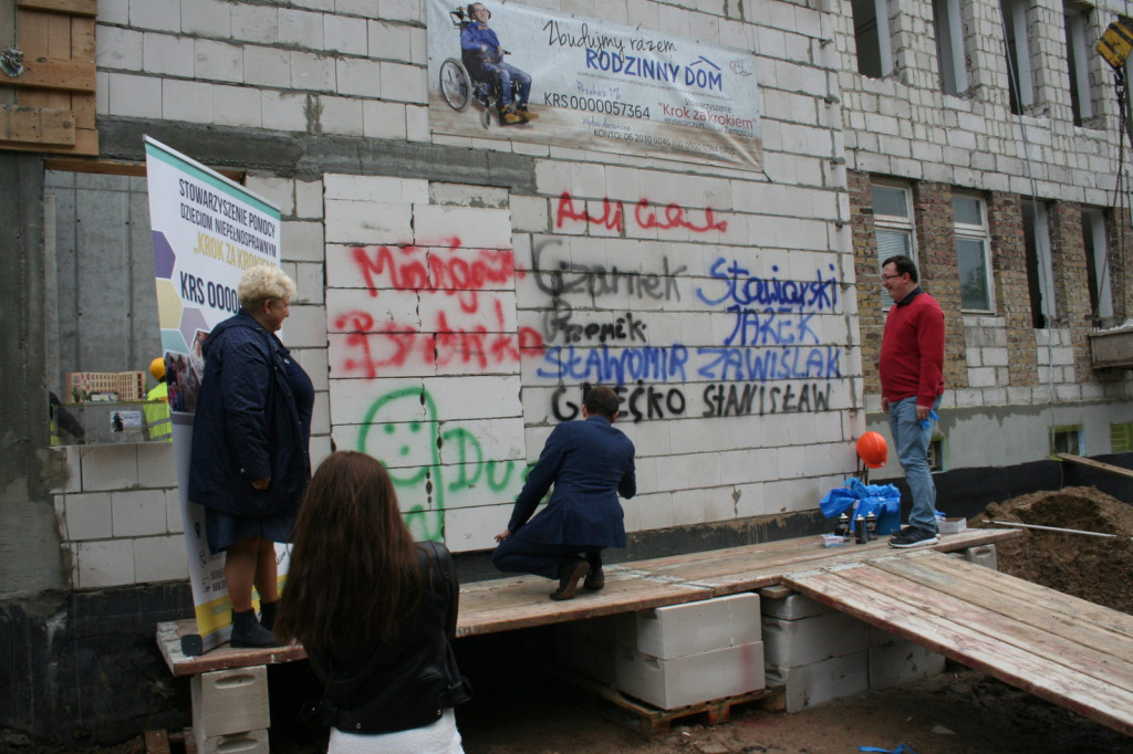 Zamość: Mural dla niepełnosprawnych