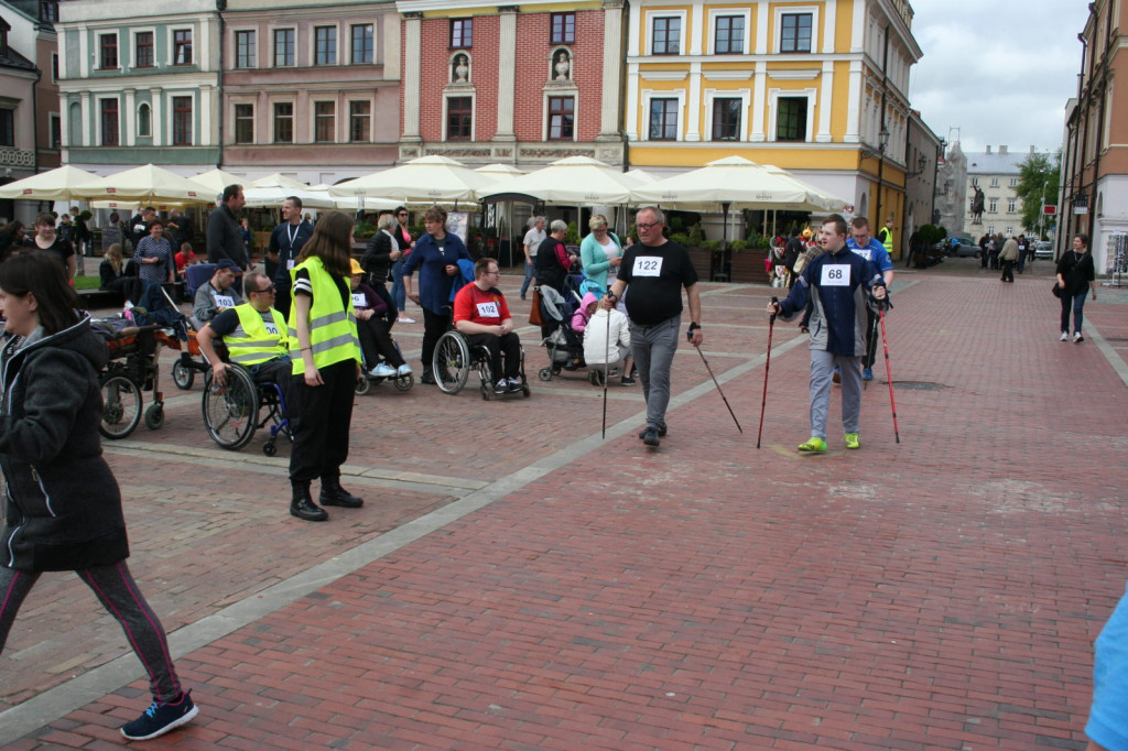 Zamość: I Bieg 'Krok za krokiem'