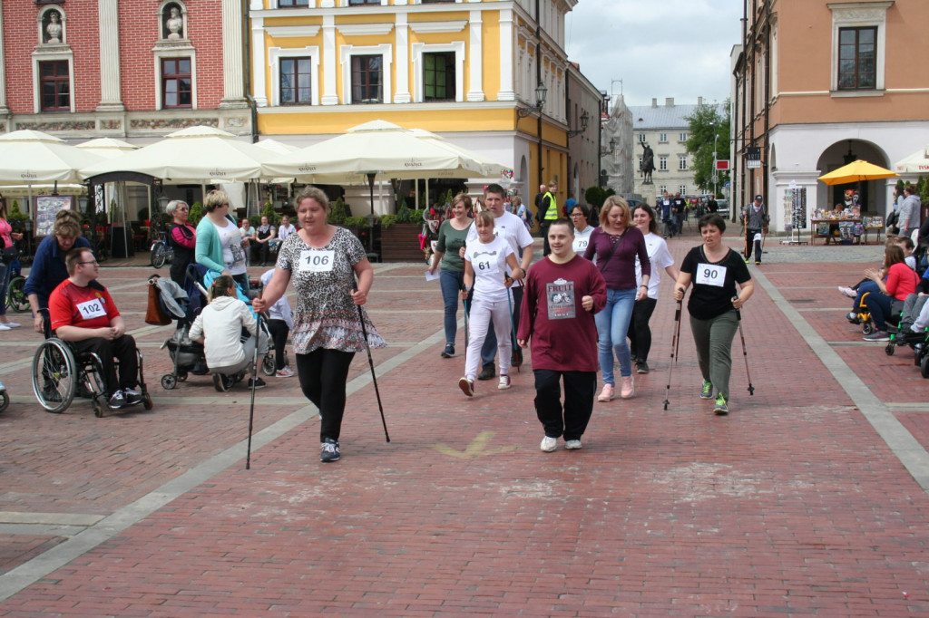 Zamość: I Bieg 'Krok za krokiem'