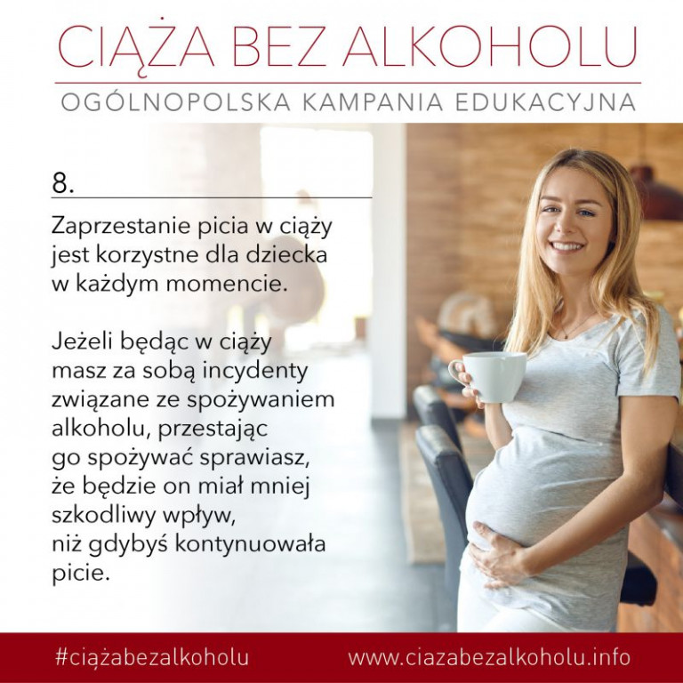 Wybierz 9 miesięcy ciąży bez alkoholu!