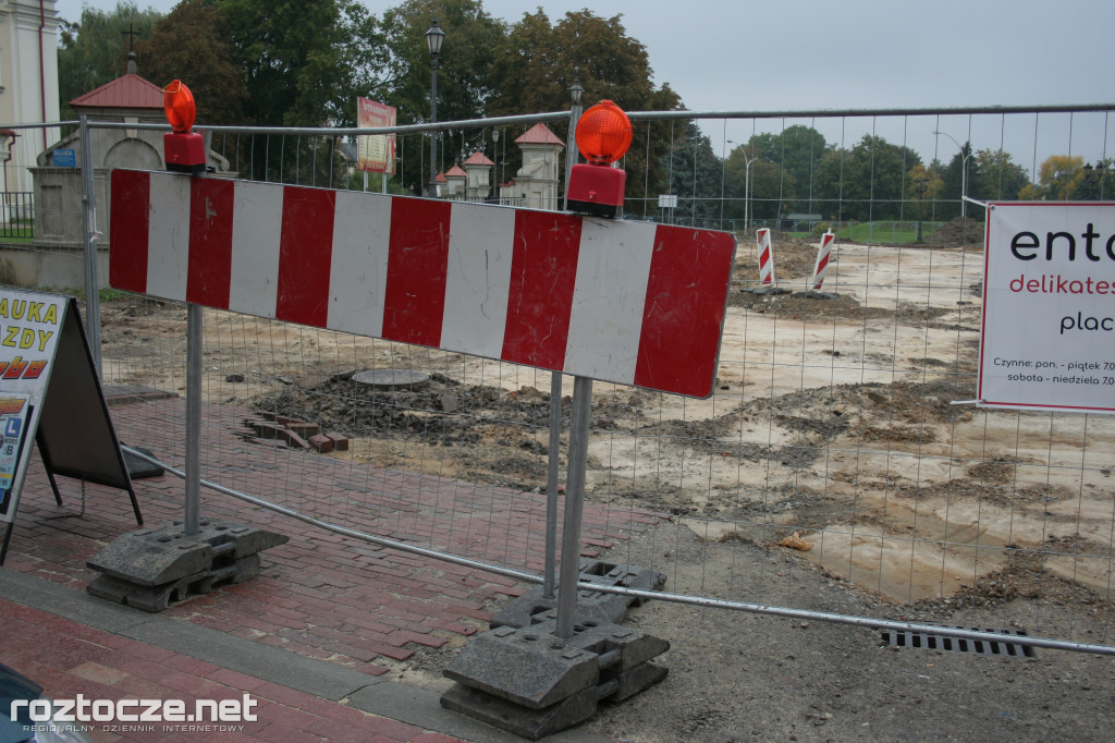 Remont Placu M. Stefanidesa i Placu Wolności w Zamościu