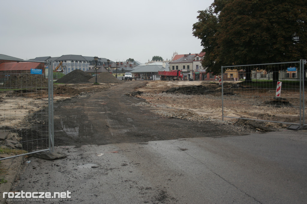 Remont Placu M. Stefanidesa i Placu Wolności w Zamościu