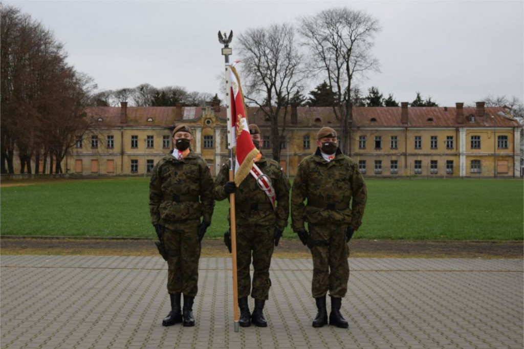 Przysięga Terytorialsów w Zamościu