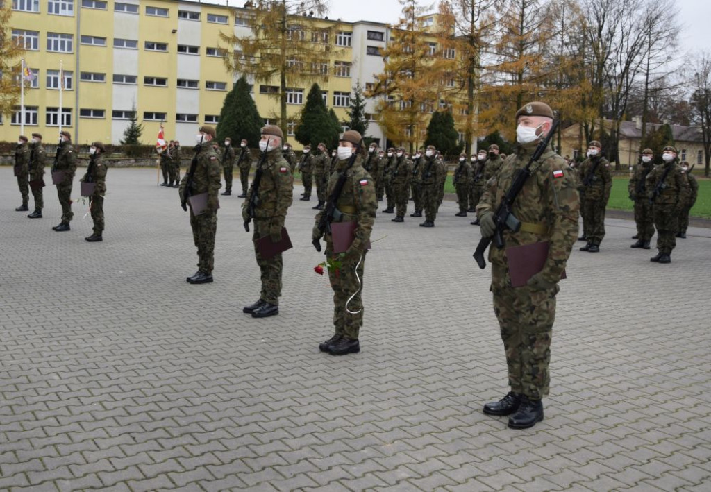 Przysięga Terytorialsów w Zamościu