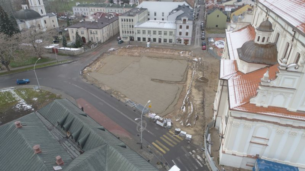 Remont Placu M. Stefanidesa i Placu Wolności w Zamościu