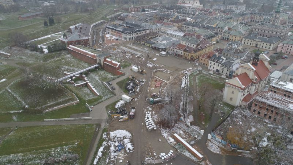 Remont Placu M. Stefanidesa i Placu Wolności w Zamościu