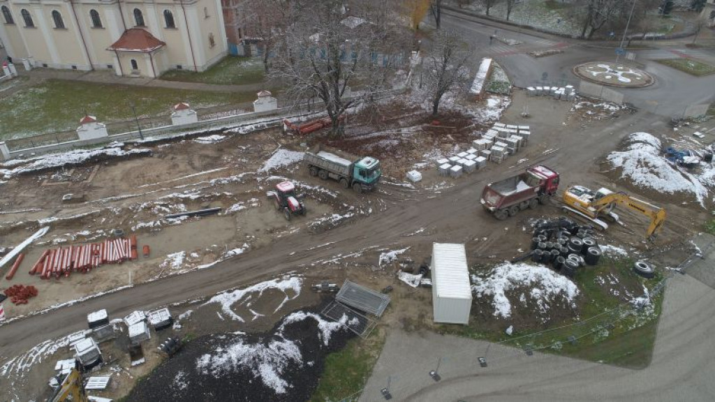 Remont Placu M. Stefanidesa i Placu Wolności w Zamościu