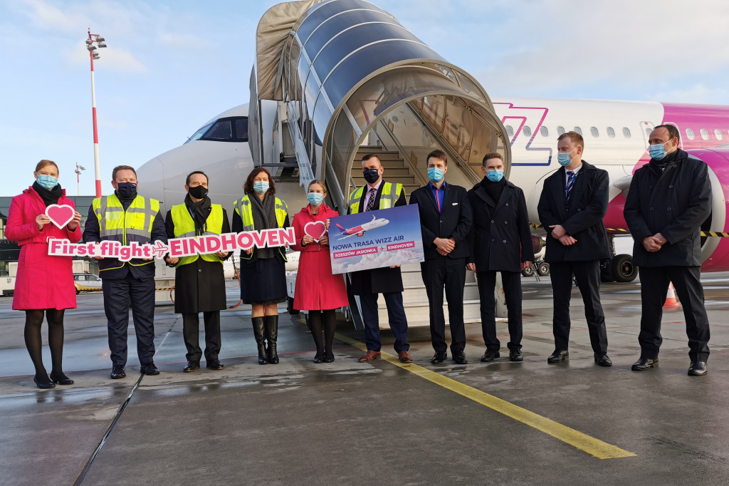 Wizz Air inauguruje loty z Jasionki