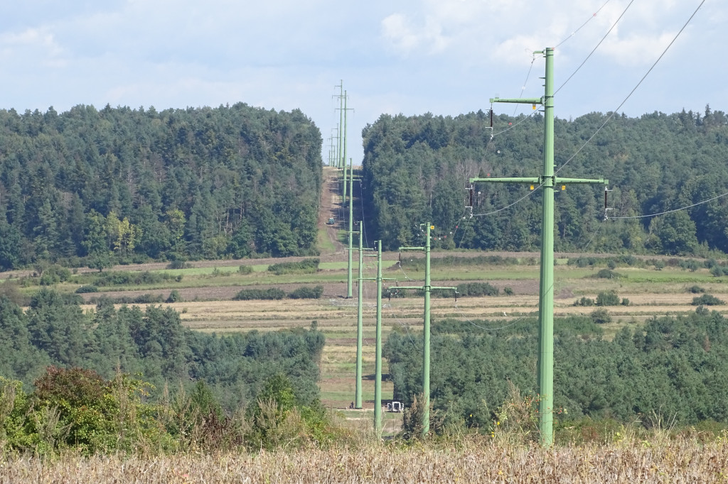 Nowoczesna linia dystrybucyjna na trasie Szczebrzeszyn - Biłgoraj