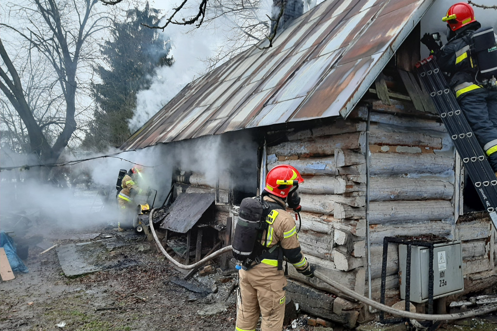 Tragiczny pożar budynku mieszkalnego w Kalinowicach