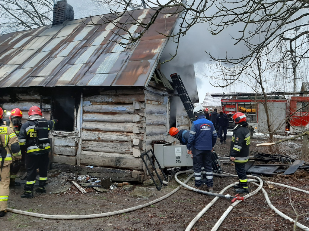 Tragiczny pożar budynku mieszkalnego w Kalinowicach