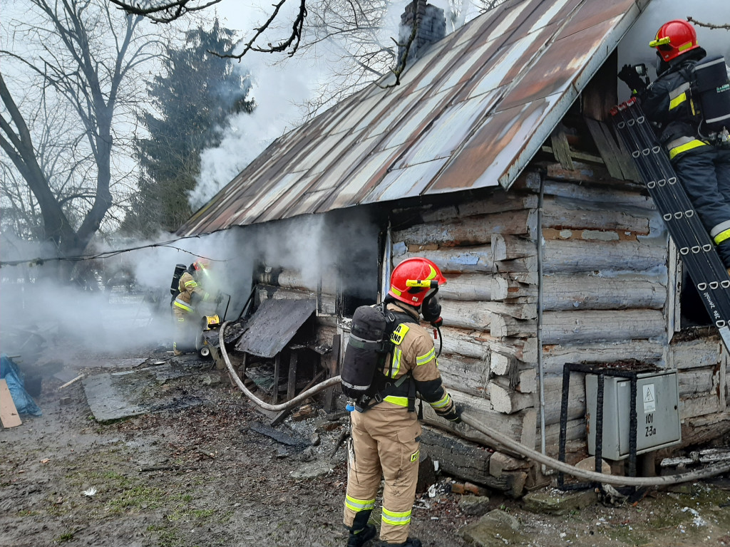 Tragiczny pożar budynku mieszkalnego w Kalinowicach