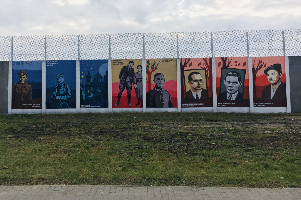 Powstały 3 murale ku czci Żołnierzy Wyklętych na Lubelszczyźnie