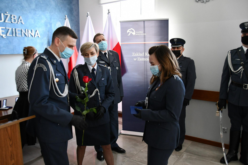 Awanse z okazji Święta Służby Więziennej w ZK Zamość