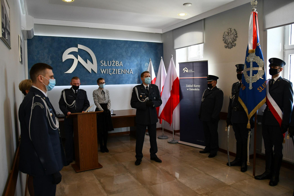 Awanse z okazji Święta Służby Więziennej w ZK Zamość