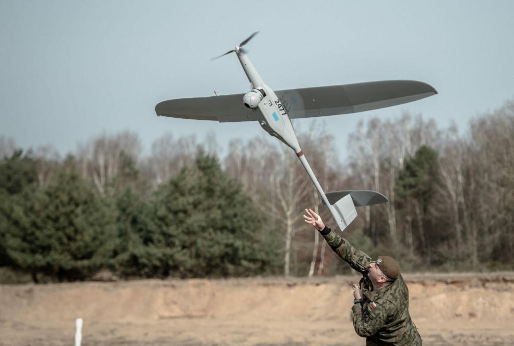 Operatorzy dronów z Lubelskiej Brygady OT ćwiczyli na poligonie