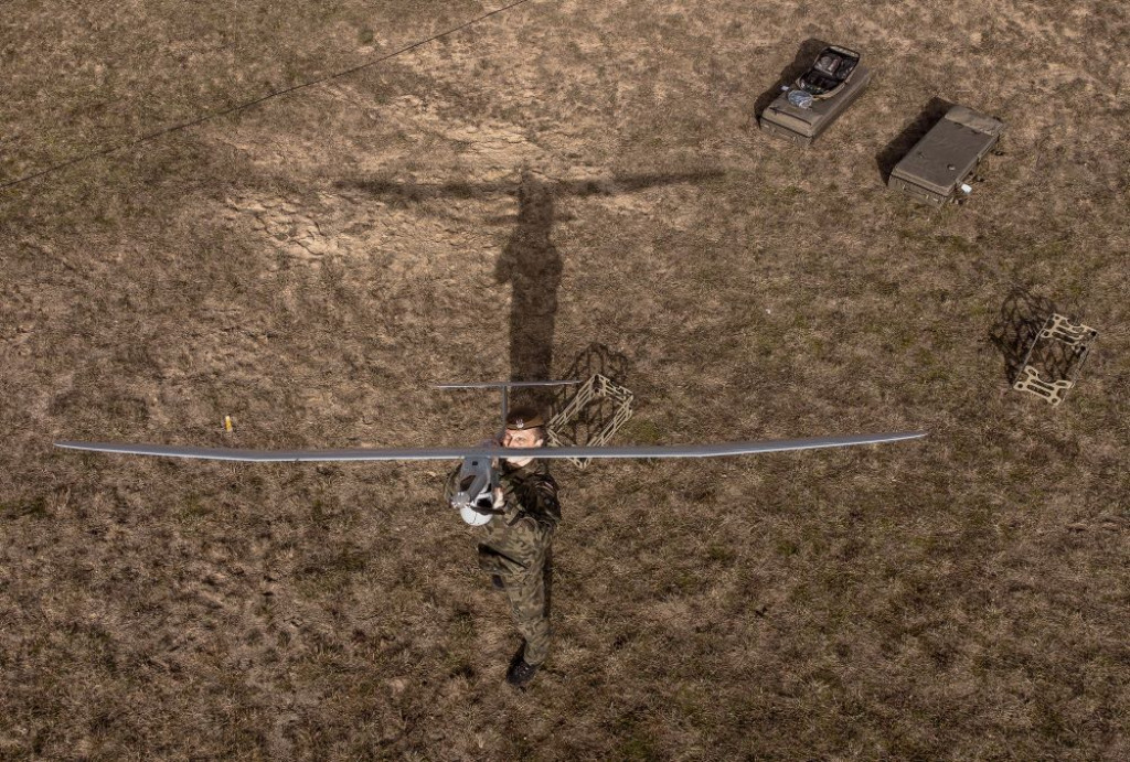 Operatorzy dronów z Lubelskiej Brygady OT ćwiczyli na poligonie