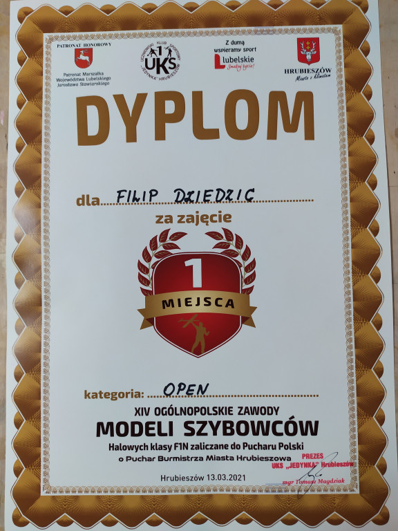 Osiągnięcia zamojskich modelarzy