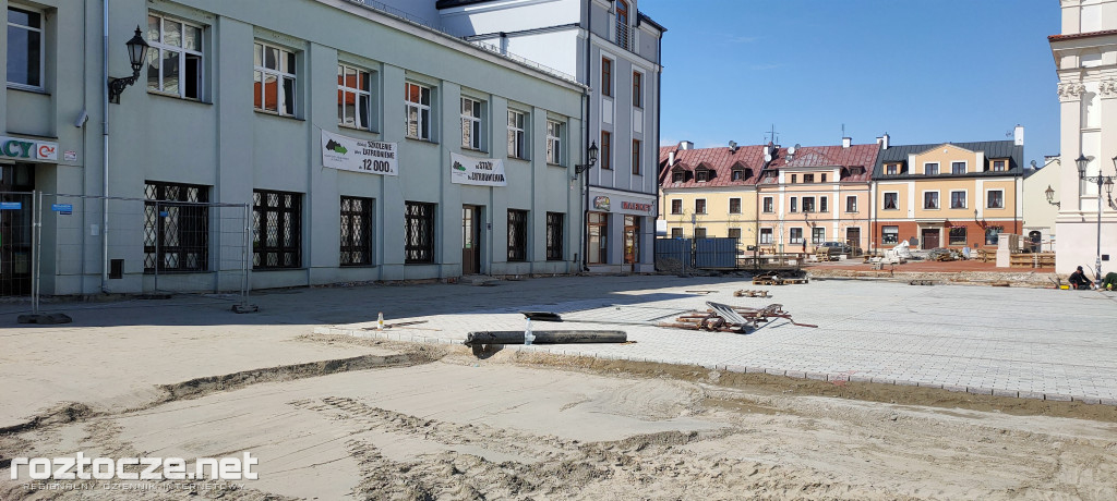 Remont Placu M. Stefanidesa i Placu Wolności w Zamościu