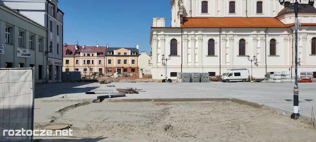 Remont Placu M. Stefanidesa i Placu Wolności w Zamościu