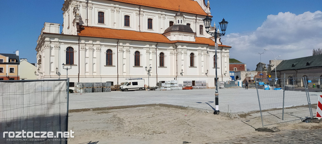 Remont Placu M. Stefanidesa i Placu Wolności w Zamościu