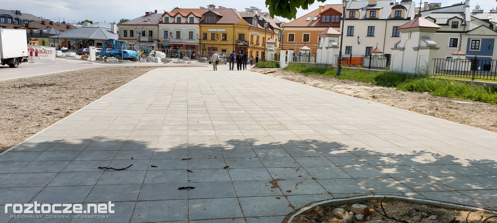 Remont Placu M. Stefanidesa i Placu Wolności w Zamościu