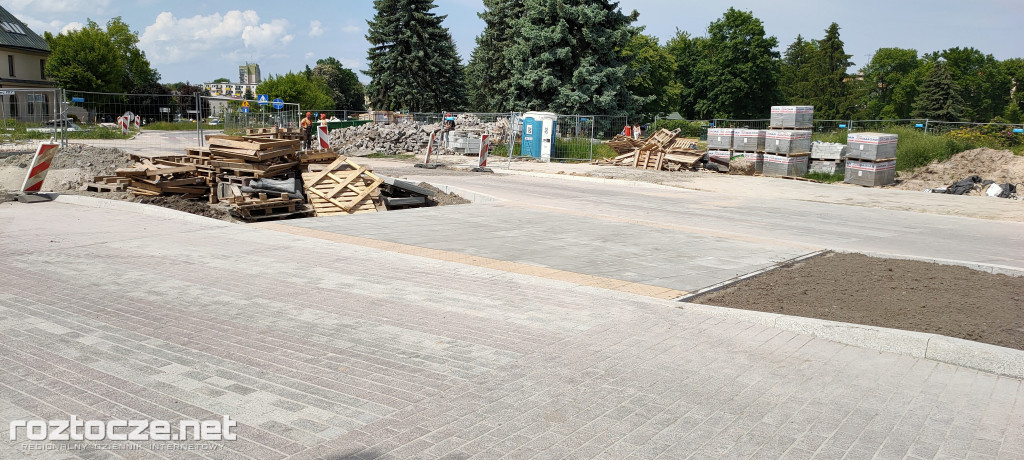 Remont Placu M. Stefanidesa i Placu Wolności w Zamościu