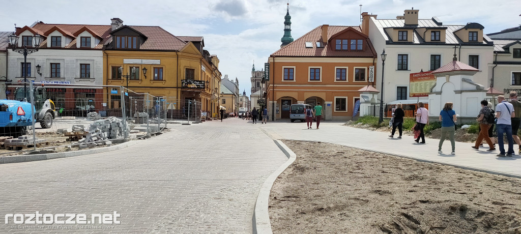 Remont Placu M. Stefanidesa i Placu Wolności w Zamościu