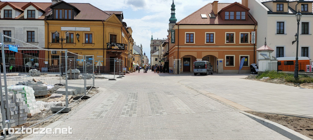 Remont Placu M. Stefanidesa i Placu Wolności w Zamościu