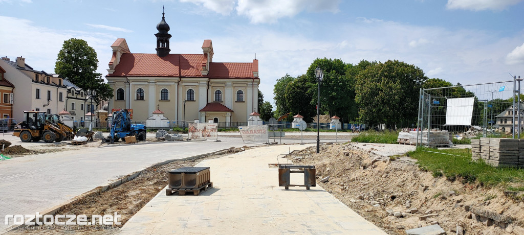 Remont Placu M. Stefanidesa i Placu Wolności w Zamościu