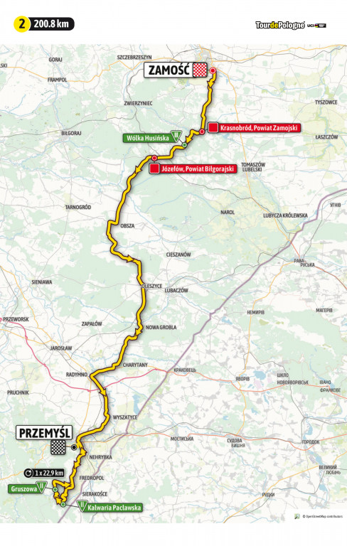 Tour de Pologne UCI World Tour: z Lublina do Krakowa