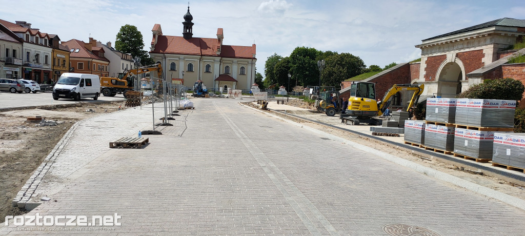 Remont Placu M. Stefanidesa i Placu Wolności w Zamościu