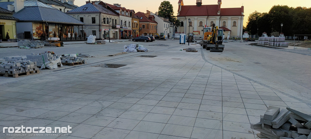 Remont Placu M. Stefanidesa i Placu Wolności w Zamościu