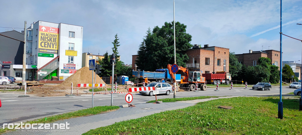 Przebudowa skrzyżowania ulic Partyzantów - Orląt Lwowskich - Odrodzenia