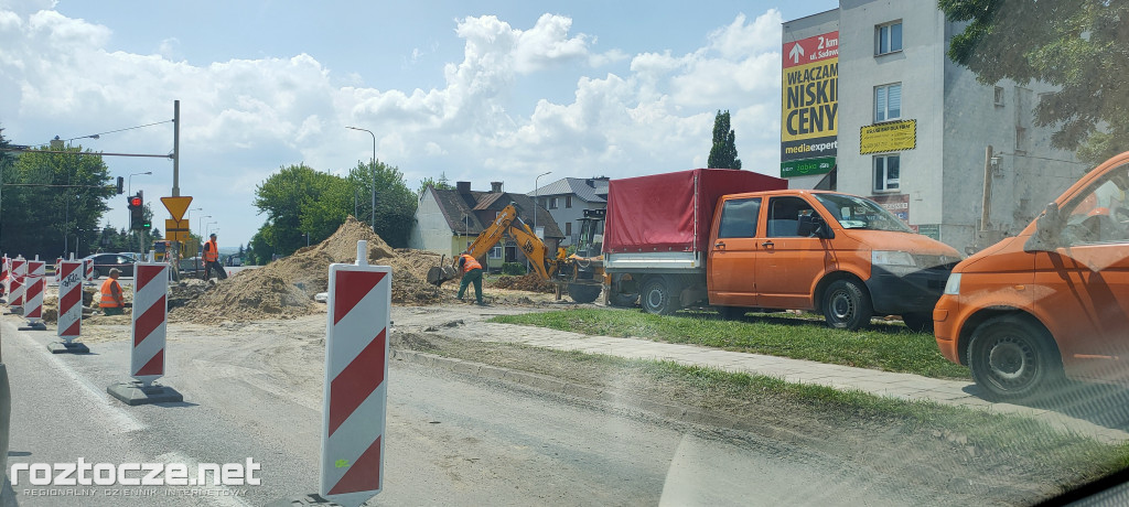 Przebudowa skrzyżowania ulic Partyzantów - Orląt Lwowskich - Odrodzenia