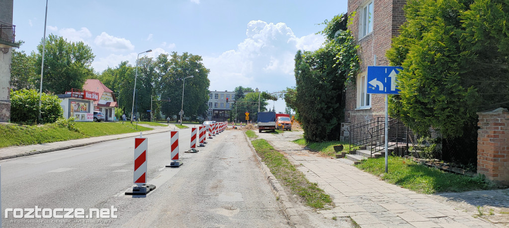 Przebudowa skrzyżowania ulic Partyzantów - Orląt Lwowskich - Odrodzenia