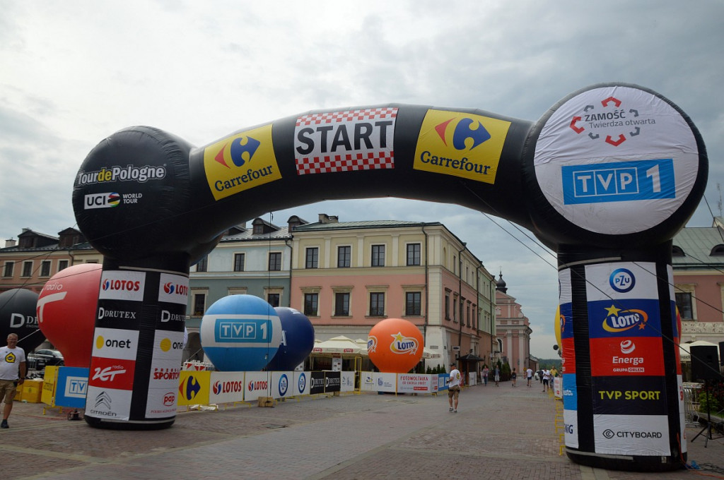 Start Tour de Pologne z Zamościa
