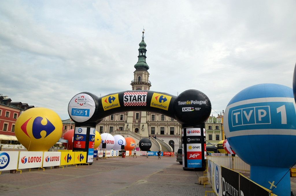 Start Tour de Pologne z Zamościa