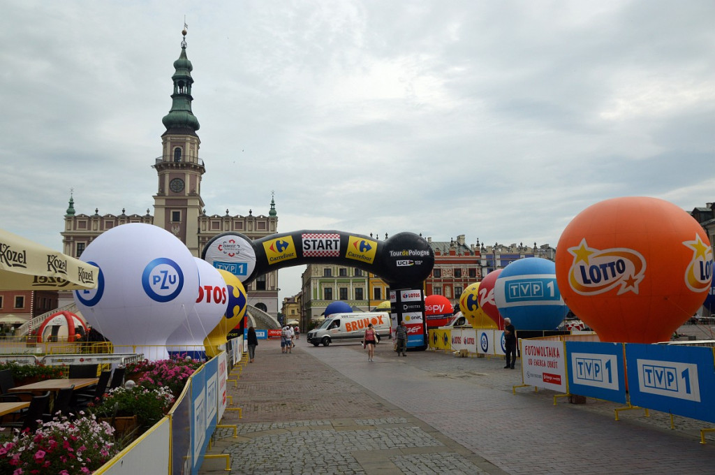 Start Tour de Pologne z Zamościa