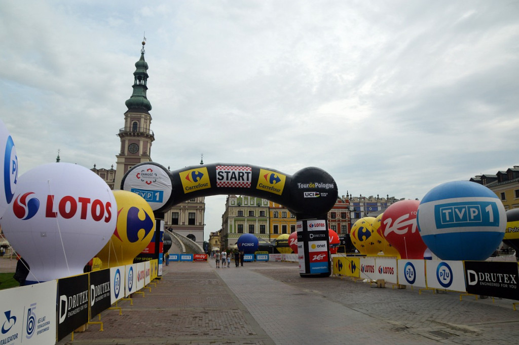 Start Tour de Pologne z Zamościa
