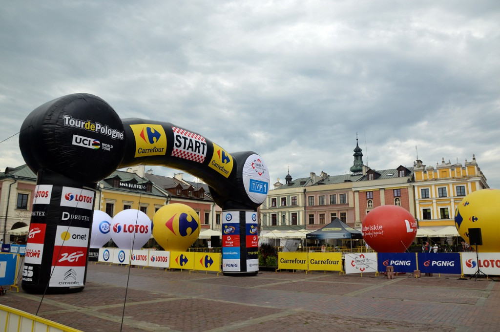 Start Tour de Pologne z Zamościa